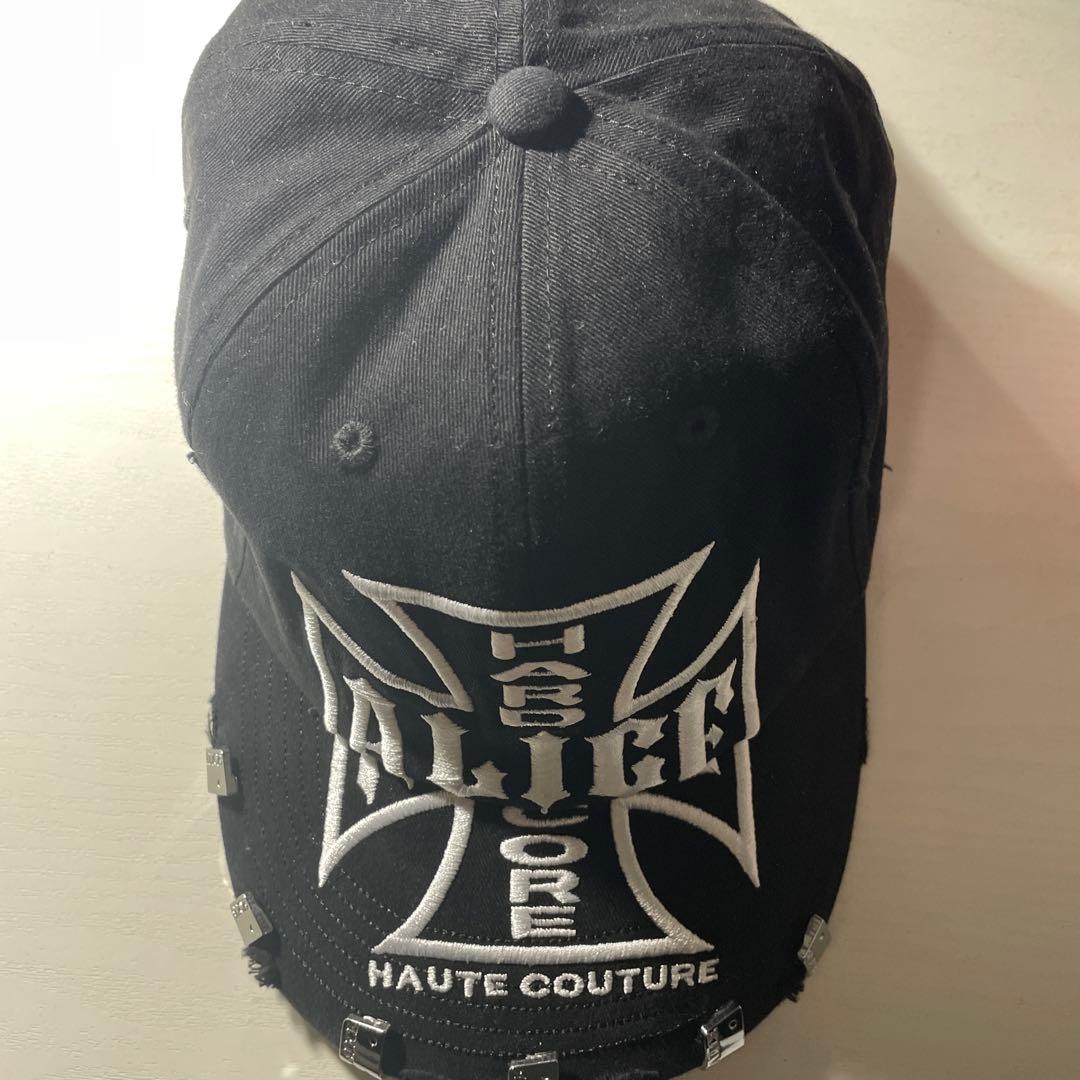【極美品】alice hollywood ダメージキャップ（一度着用のみ）