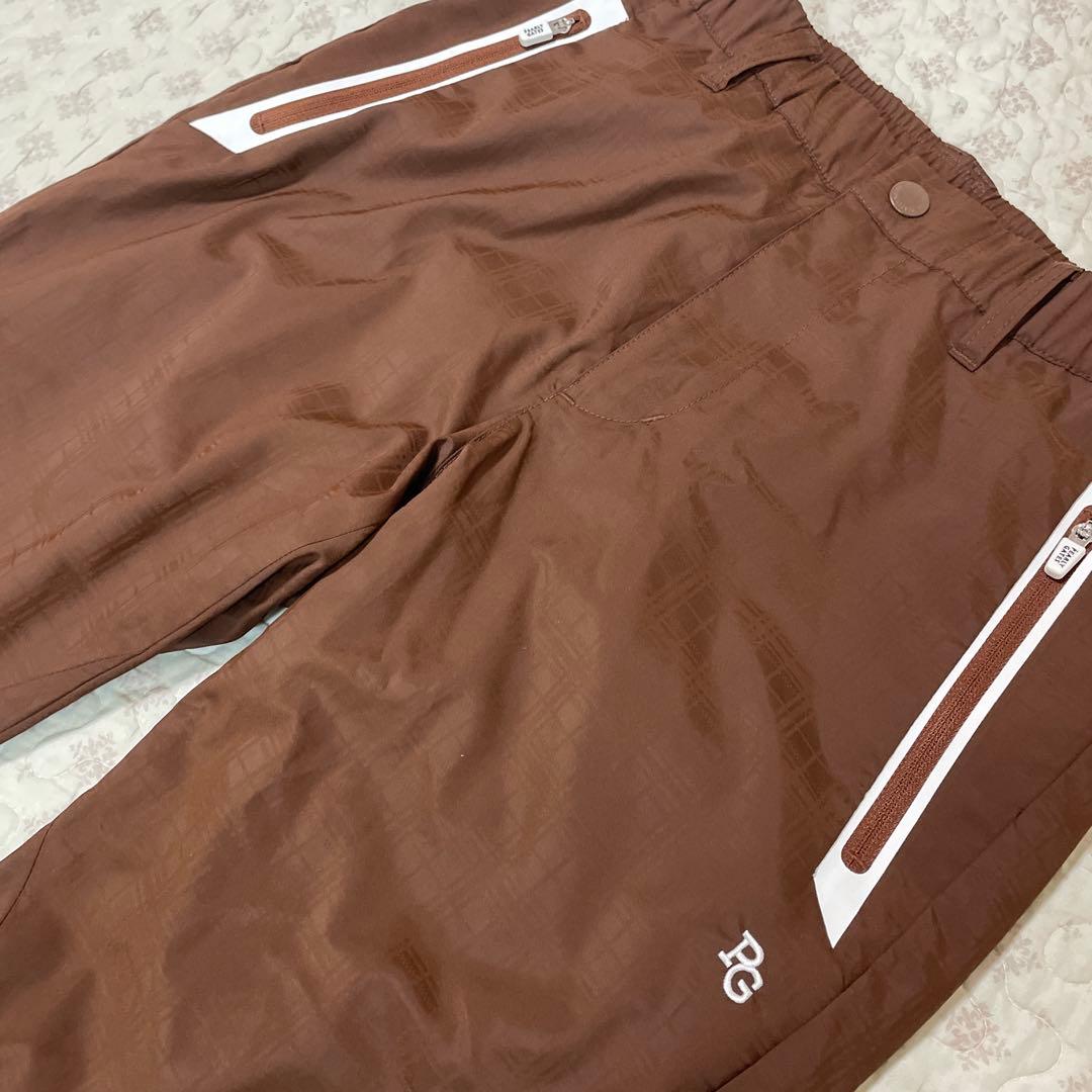 新品未使用パーリーゲイツ1蓄熱パンツ希少ブラウン