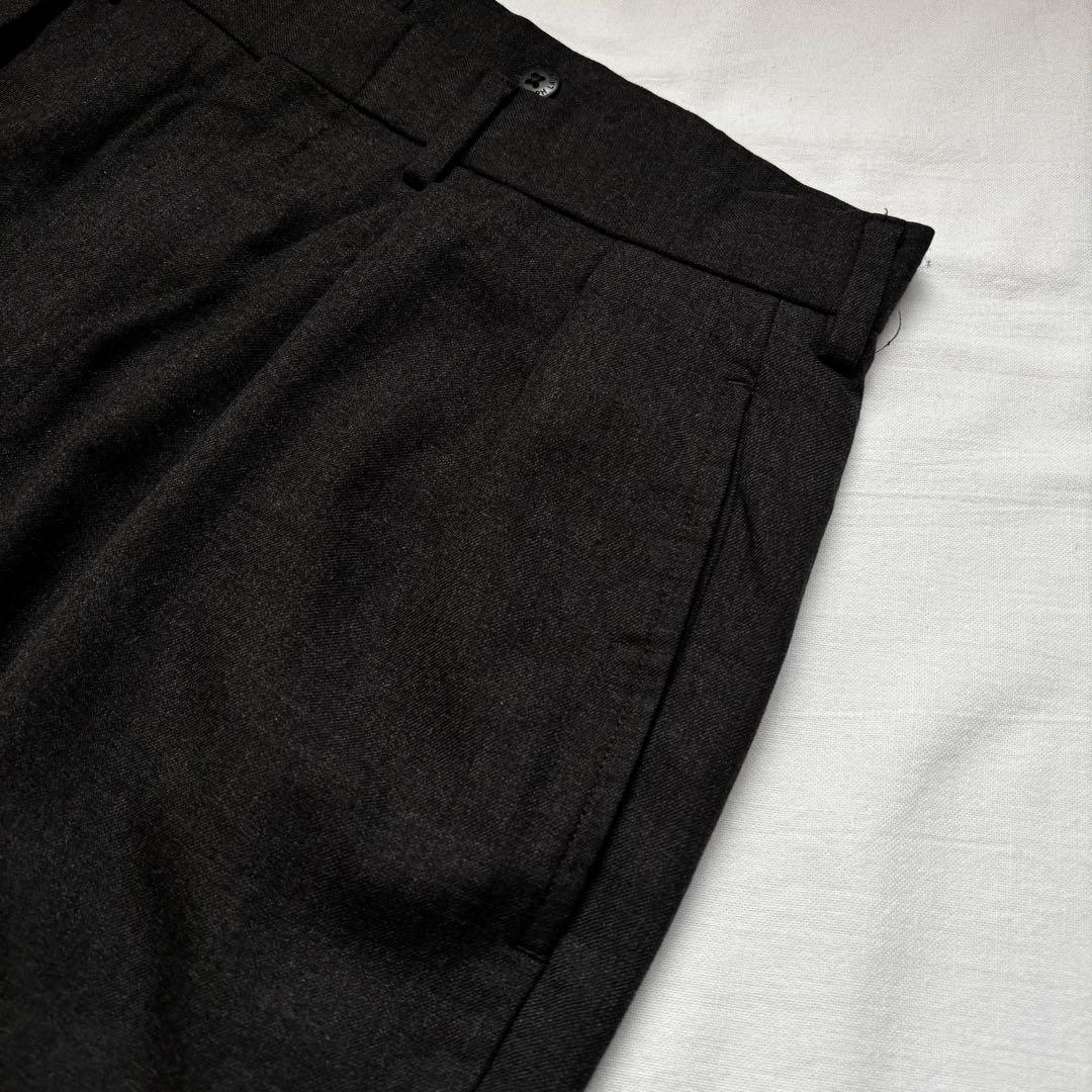 Polo by Ralph Lauren チャコールグレー ツータック ウール