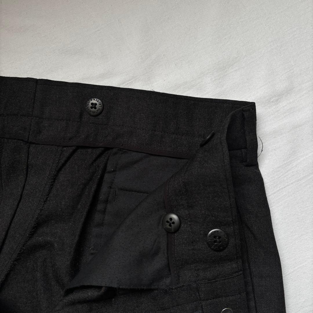 Polo by Ralph Lauren チャコールグレー ツータック ウール