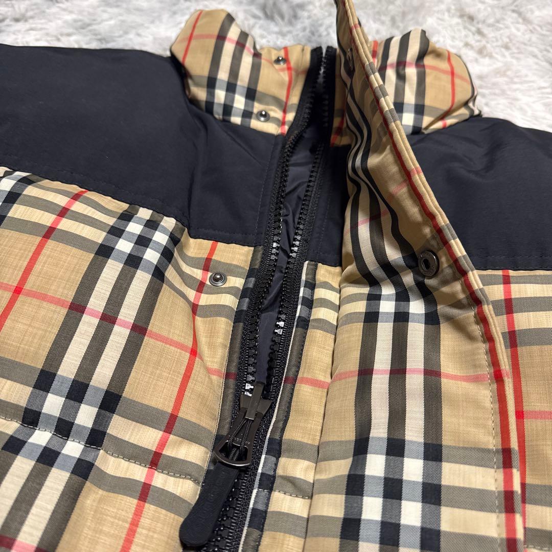 BURBERRYバーバリーノバチェック リバーシブル ダウンジャケット