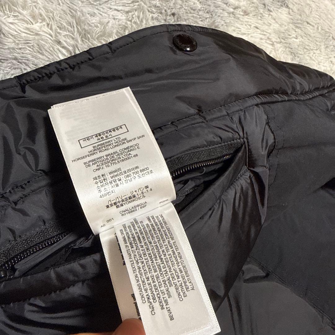 BURBERRYバーバリーノバチェック リバーシブル ダウンジャケット