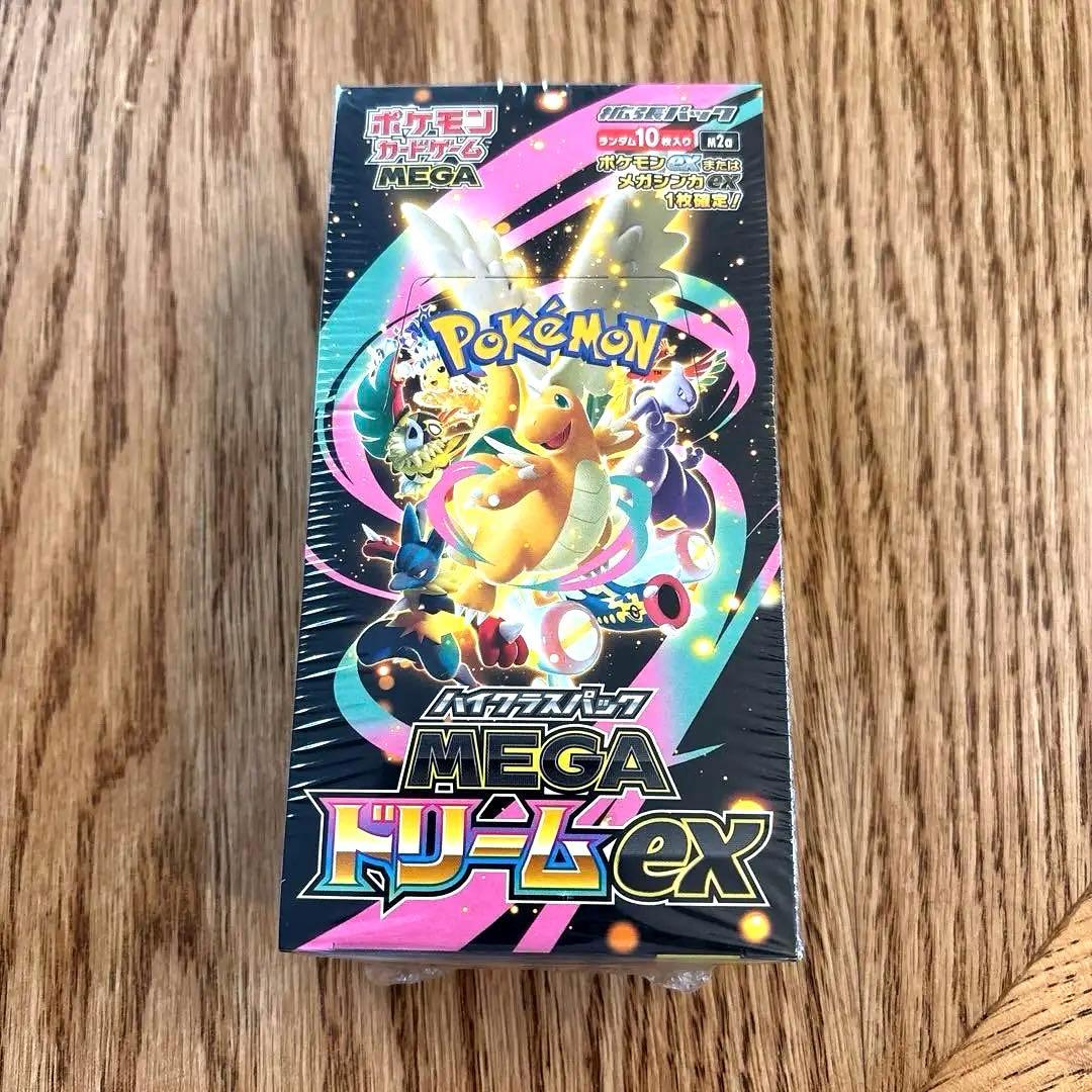 新品・未開封　ポケモンカードゲーム　メガドリームex シュリンク付き