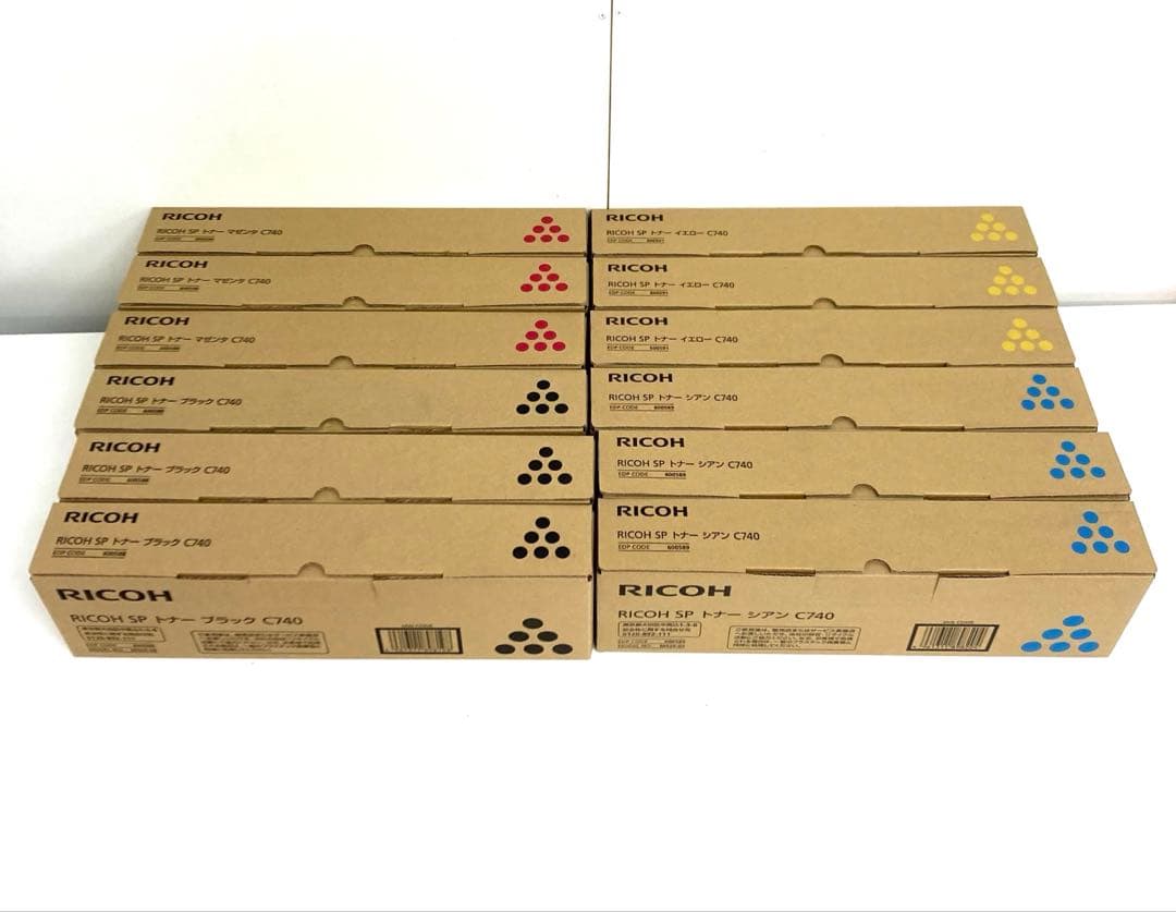 A807-36 RICOH リコー SP トナー C740 4色 12本