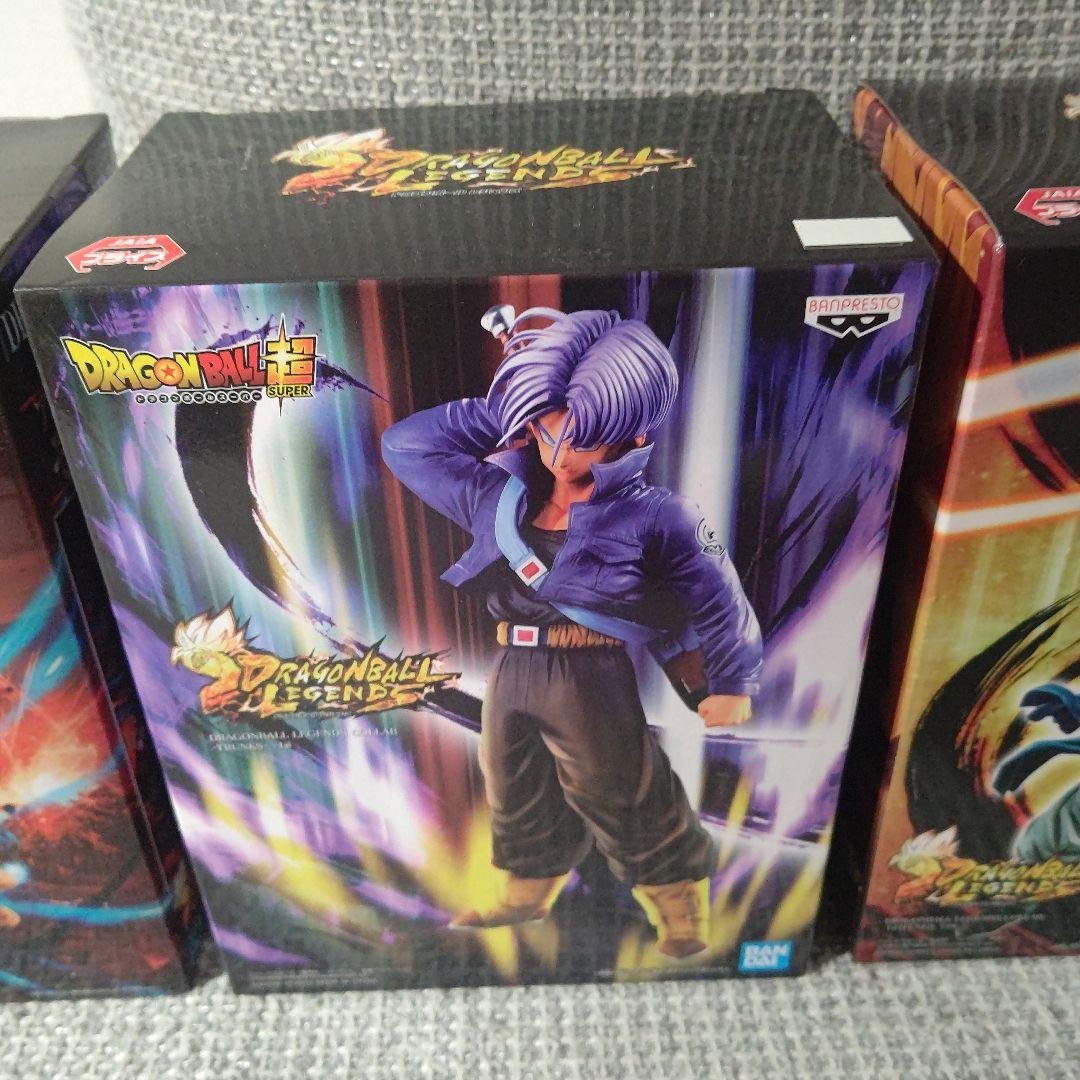 ドラゴンボールレジェンズ　フィギュア　孫悟空　トランクス　ゴテンクス　まとめ売り