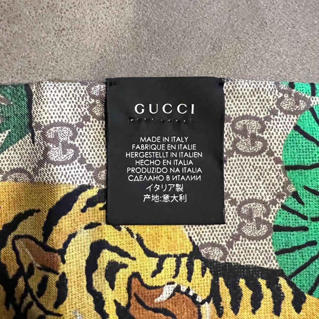 GUCCI グッチ スカーフ タイガー