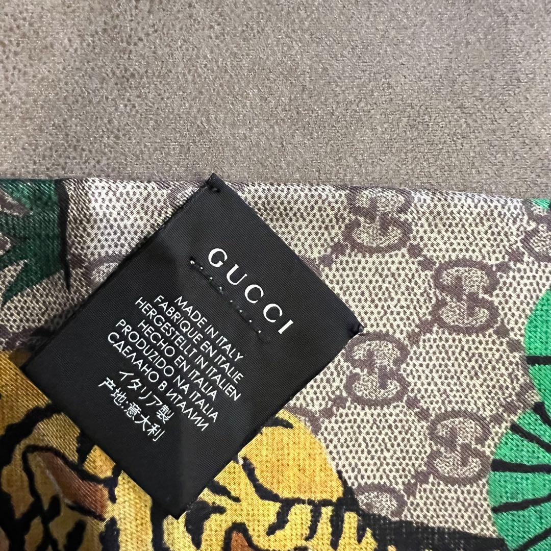 GUCCI グッチ スカーフ タイガー