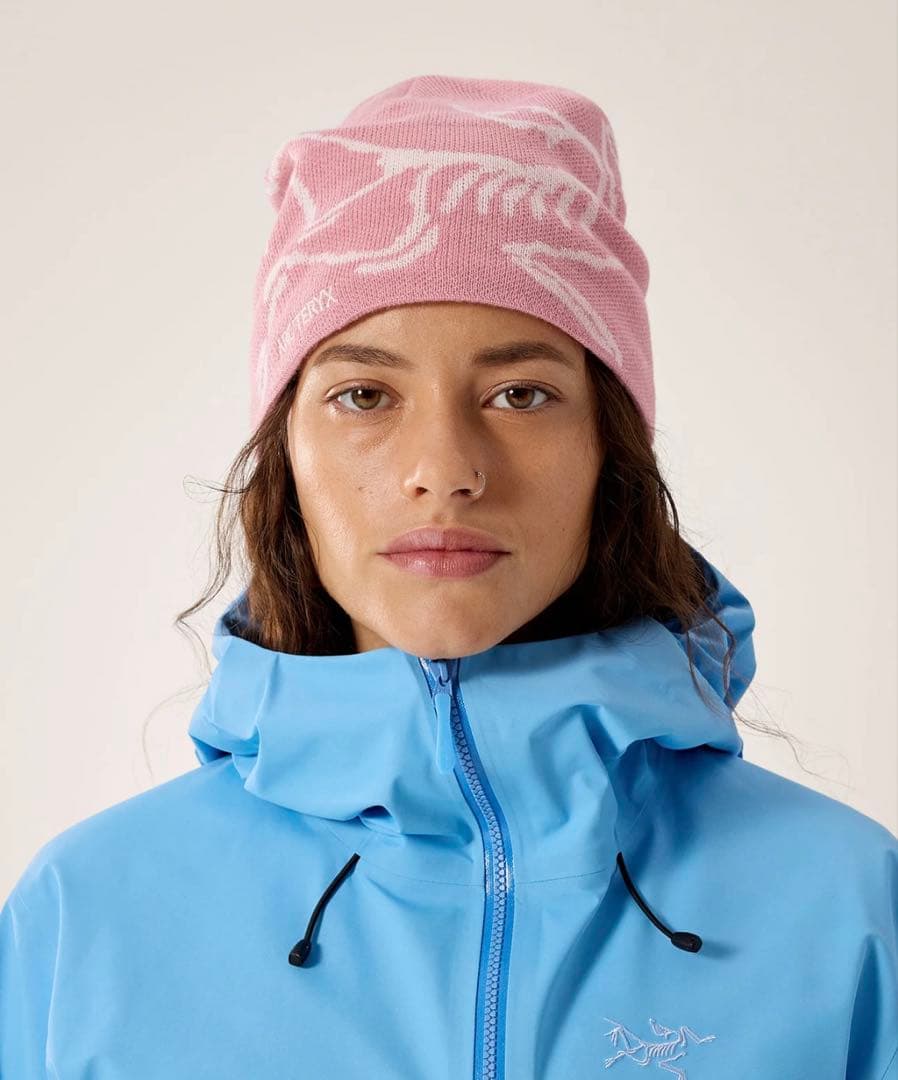 完売品ARC'TERYX Bird Head Toque ピンク ビーニー