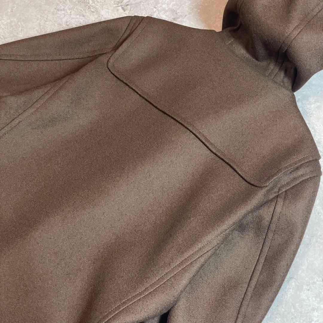 【極美品】ポールスチュアート ダッフルコート ウール100% ブラウン 46/M