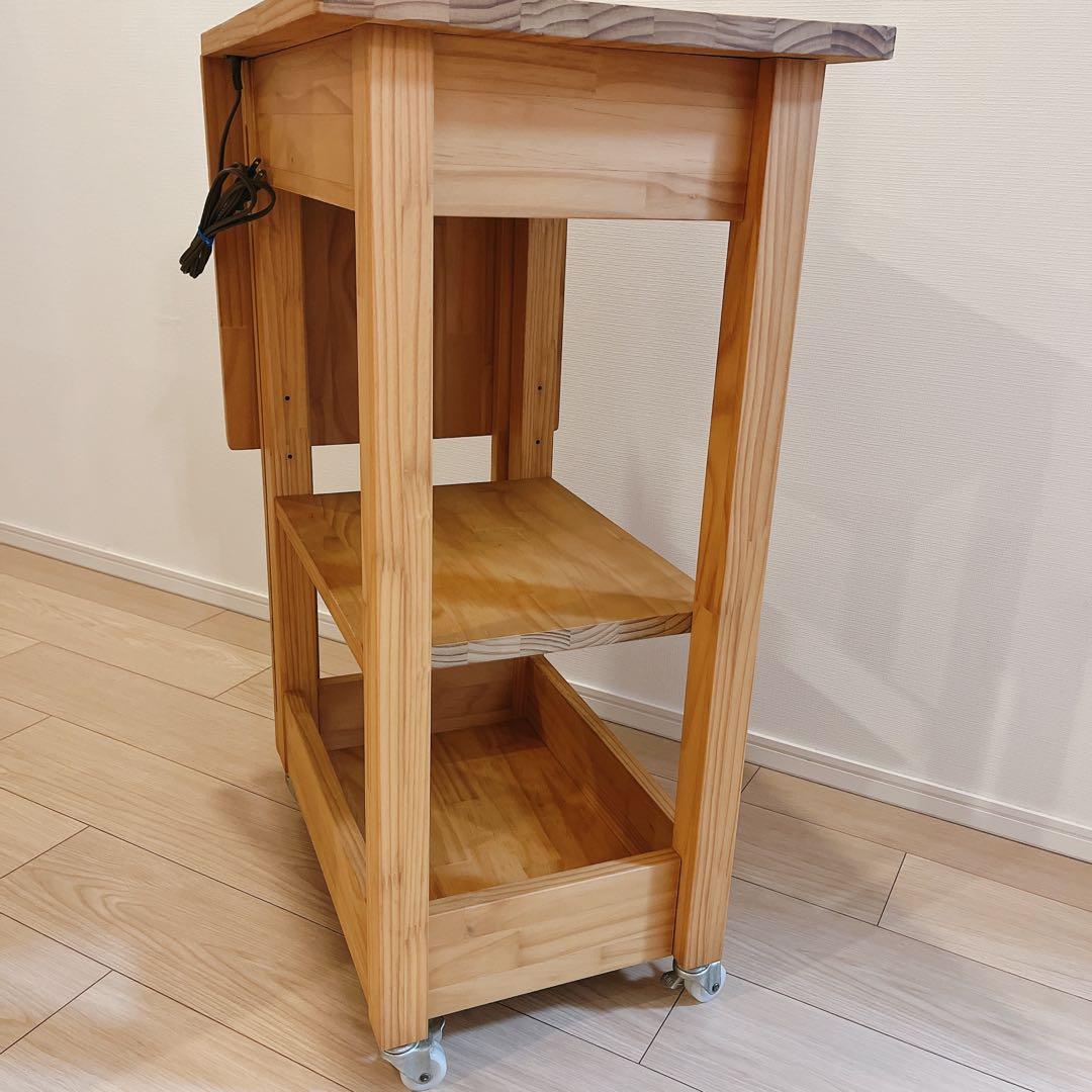 momonatural momohouse キッチンワゴン　モモナチュラル　収納