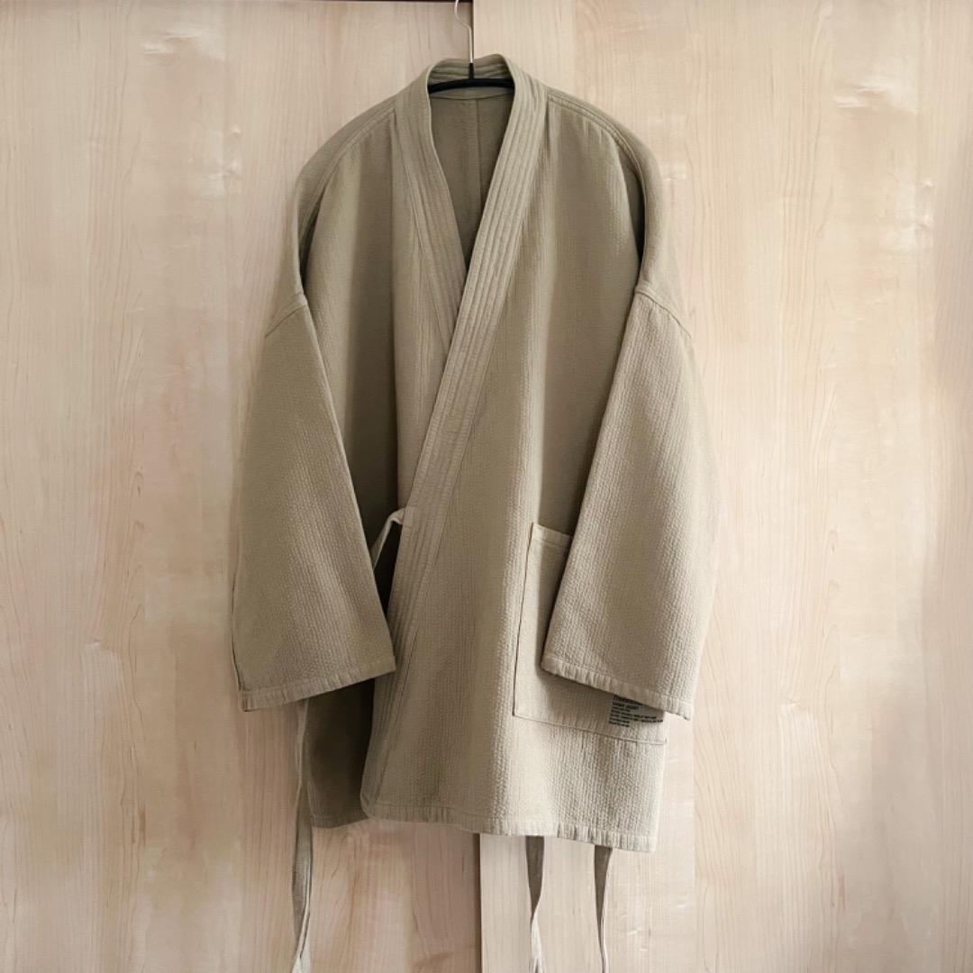 新品 FreshService 作務衣 刺し子 ジャケット コート