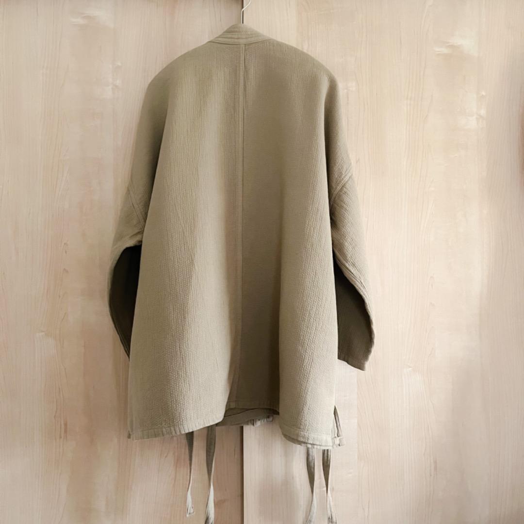 新品 FreshService 作務衣 刺し子 ジャケット コート