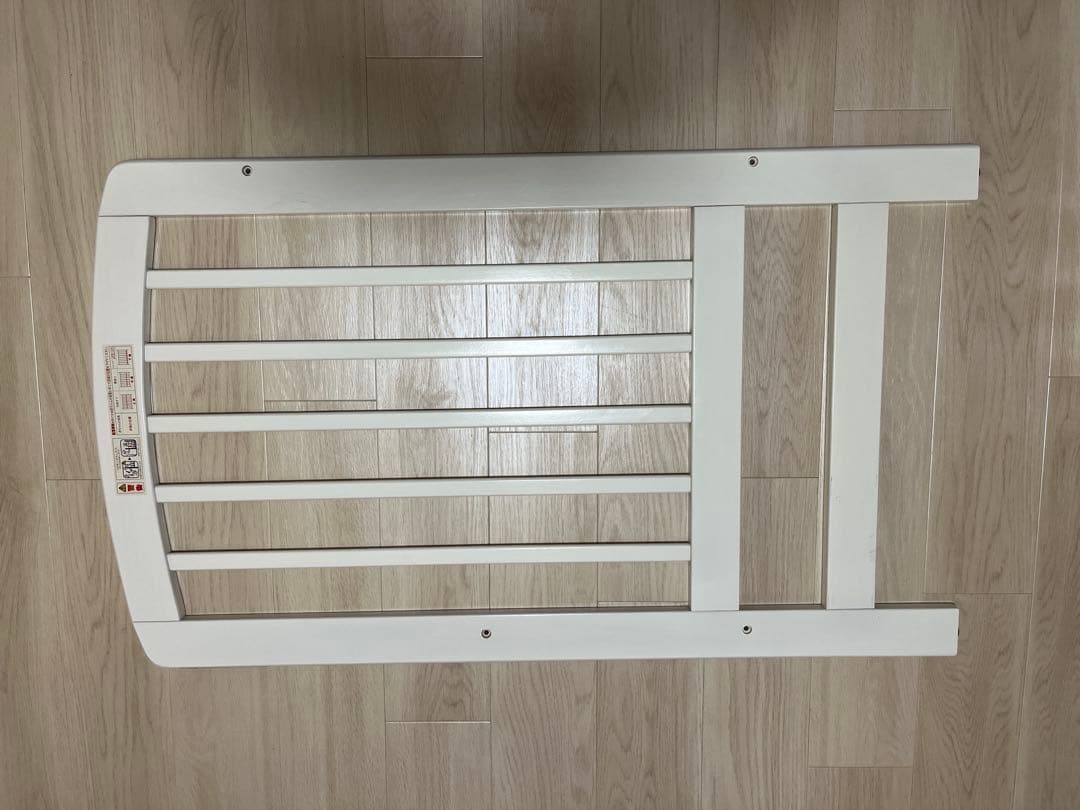 カトージ　ミニベッド ハイポジション アーチ（ホワイト）