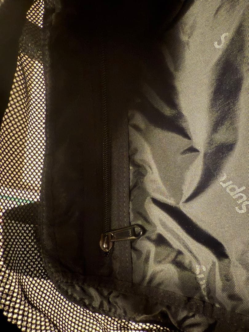 Supreme コーデュラ ブラックボストンバッグ