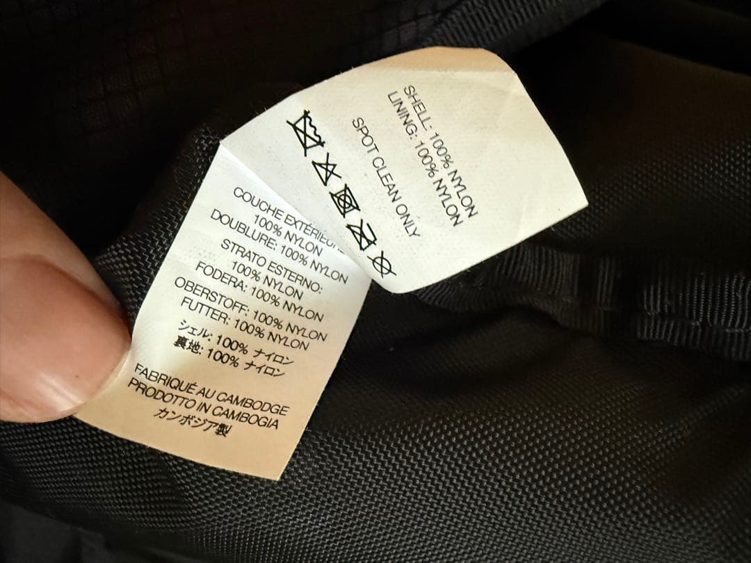 Supreme コーデュラ ブラックボストンバッグ