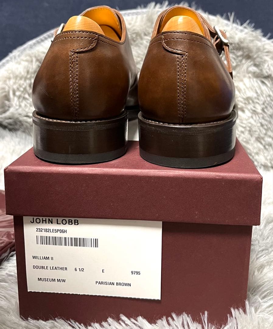 JOHN LOBB WILLIAM II 6.5E、PARISIAN BROWN