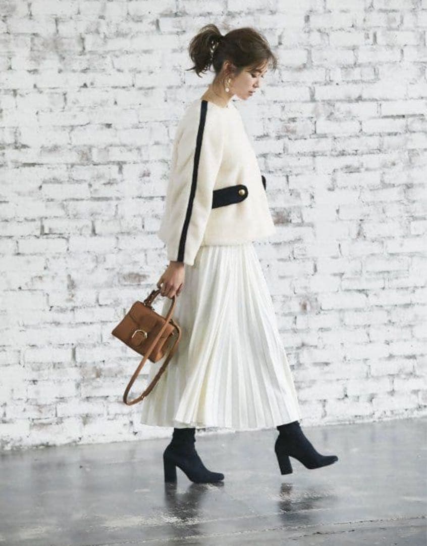 12/14まで割引★セブンテンバイミホカワヒト★ボアプルオーバー(オフホワイト)