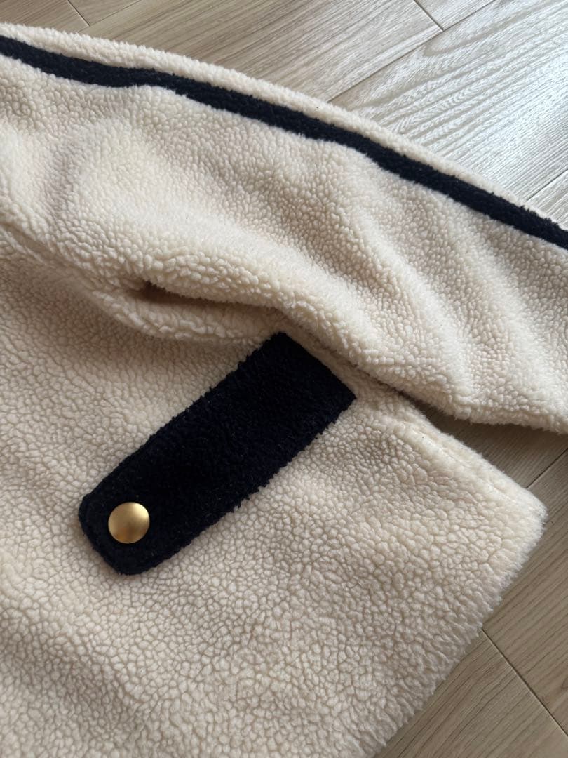 12/14まで割引★セブンテンバイミホカワヒト★ボアプルオーバー(オフホワイト)