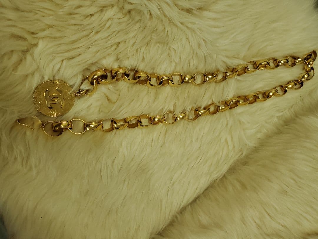 CHANEL シャネルゴールドチェーンベルト
