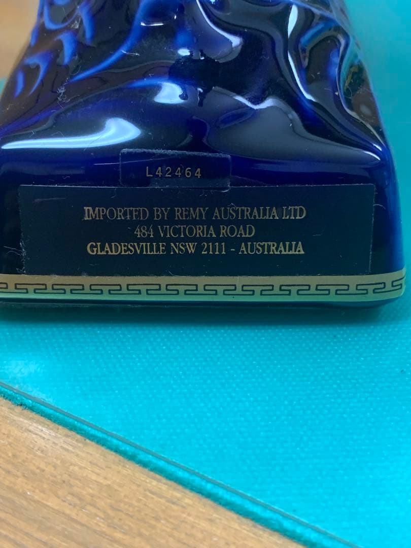 未開栓 レミーマルタン リモージュ 青陶器 ケンタウロス ボトル 古酒