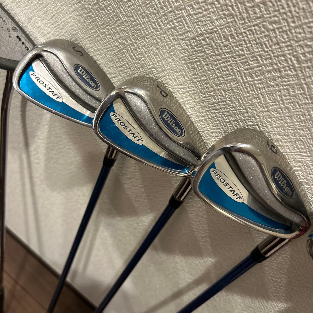 ウィルソン他　レディースL 10本　右利き　ゴルフセット