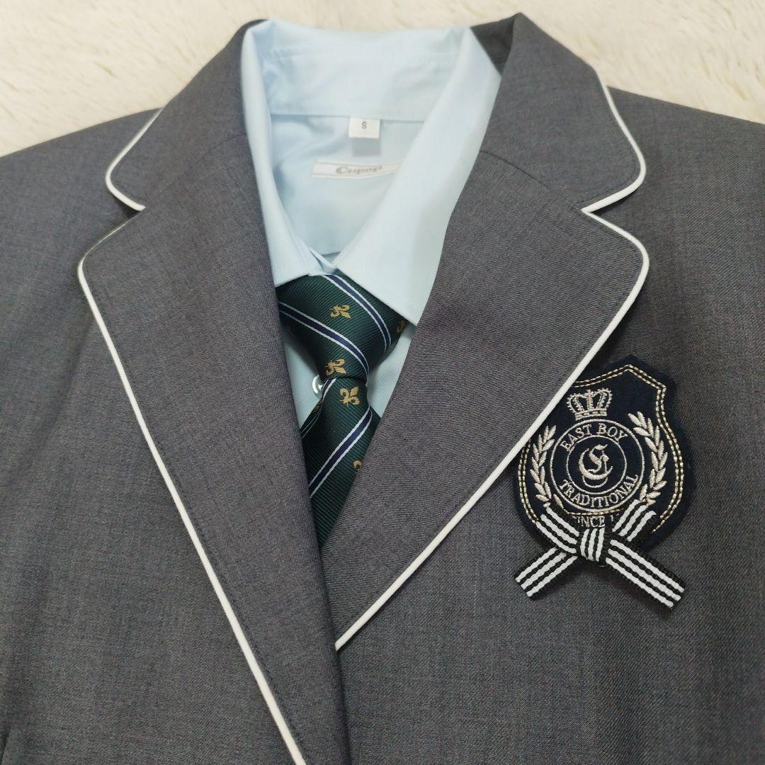 イーストボーイ 160フォーマル スーツ 制服 卒服 9号 グレー