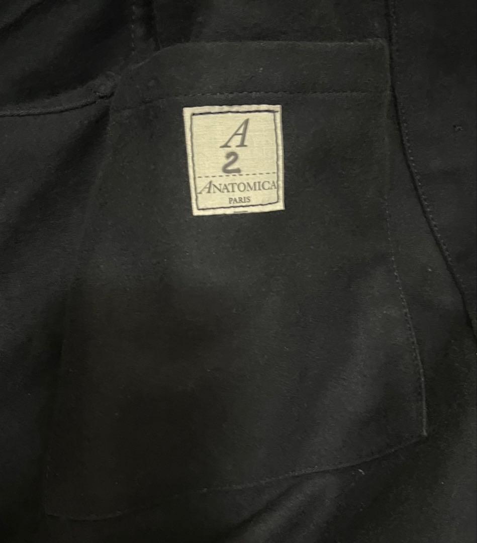 アナトミカ　AEROMECANO モールスキン　ネイビー　フランス製　2