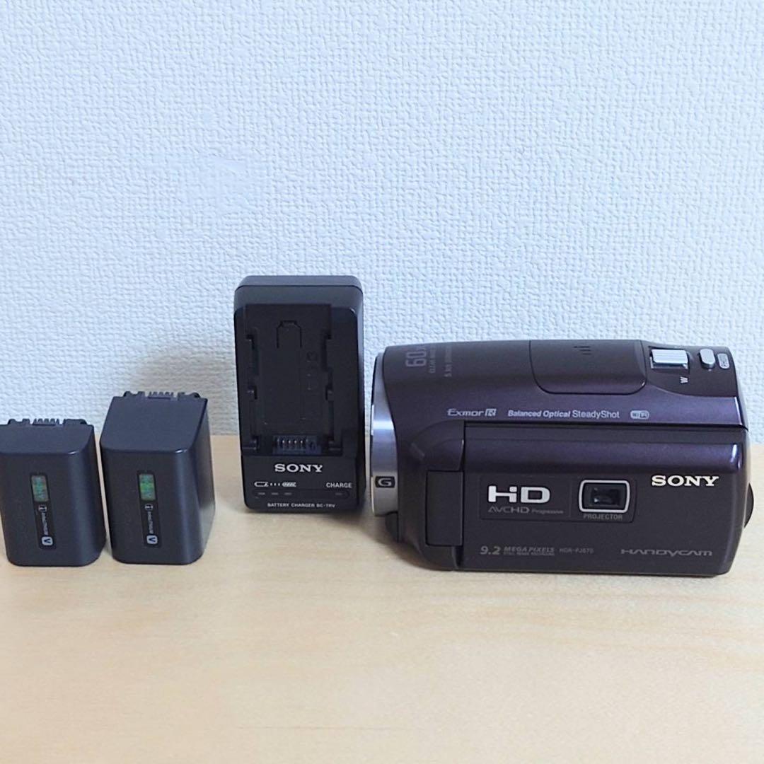 SONY ソニー HDR-PJ670 ハンディカム　純正バッテリー充電器