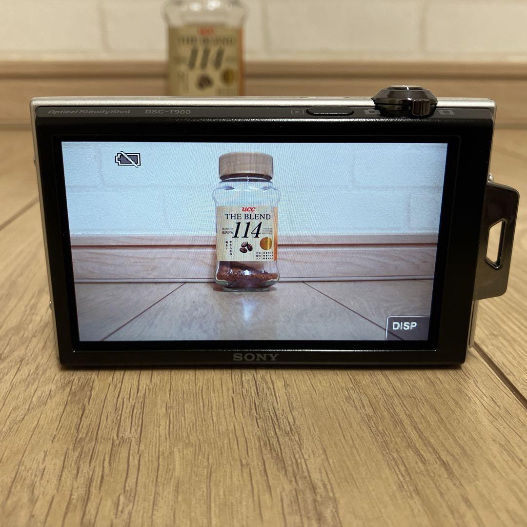 SONY Cyber-shot DSC-T900 コンデジ デジカメ シルバー
