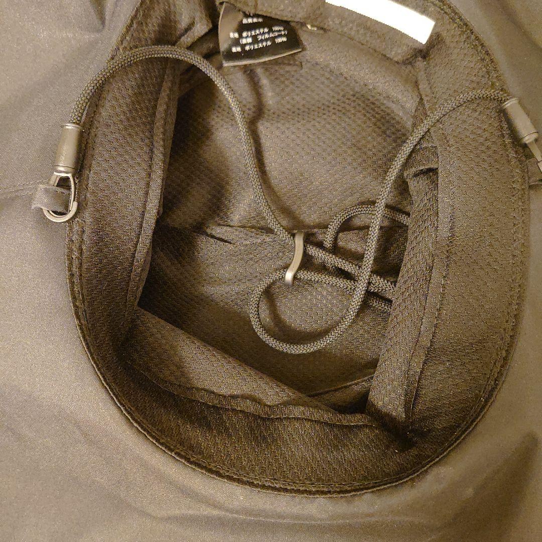 サンバリア100 ワイドハット +plus 黒 L