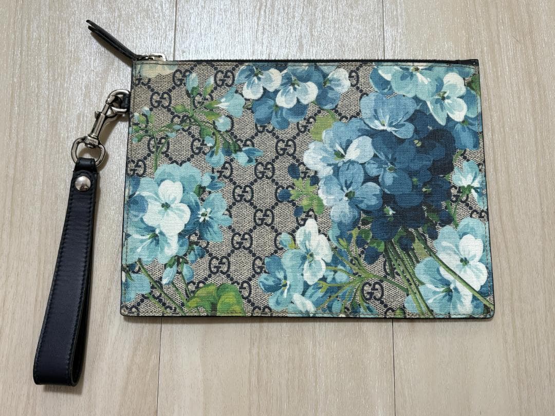 GUCCI 546349 GGブルームス クラッチバッグ フラワー GG柄