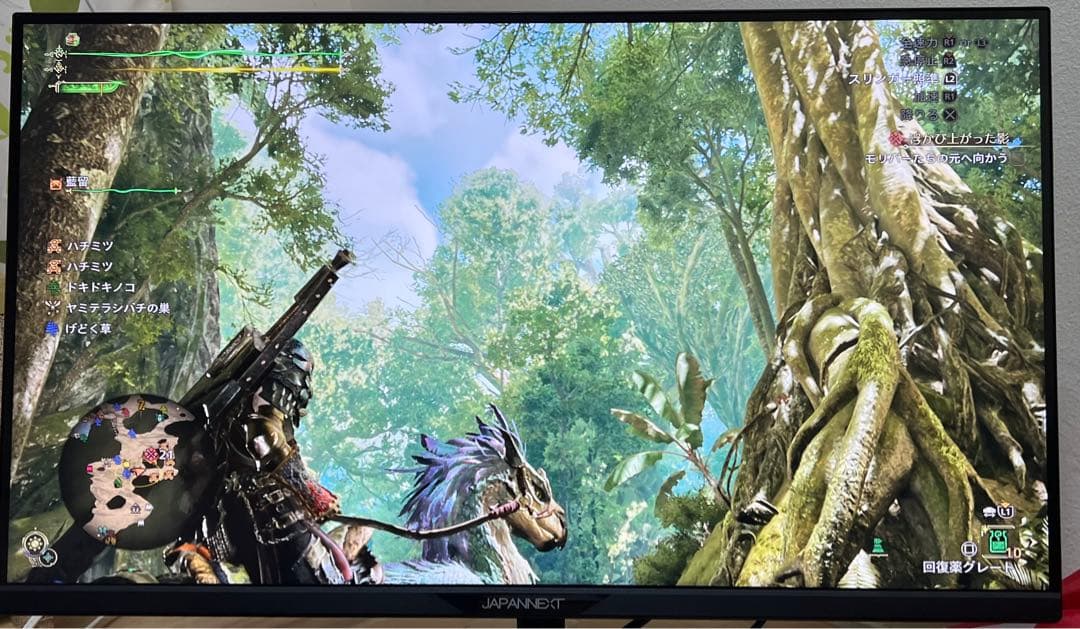 JAPANNEXT 28インチ ゲーミングモニター　GX28 モニター2枚