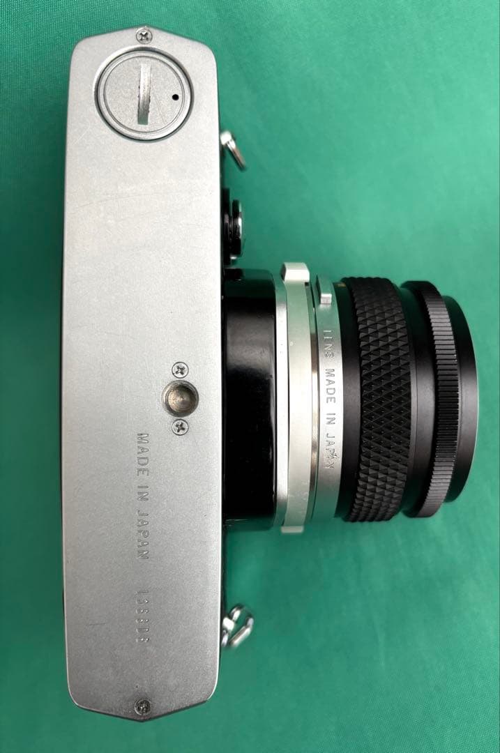 ★ OLYMPUS M-1 (革ケース付) + ★M-SYSTEM 50mm