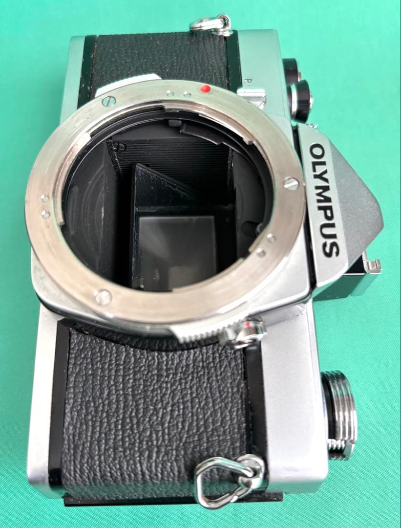 ★ OLYMPUS M-1 (革ケース付) + ★M-SYSTEM 50mm