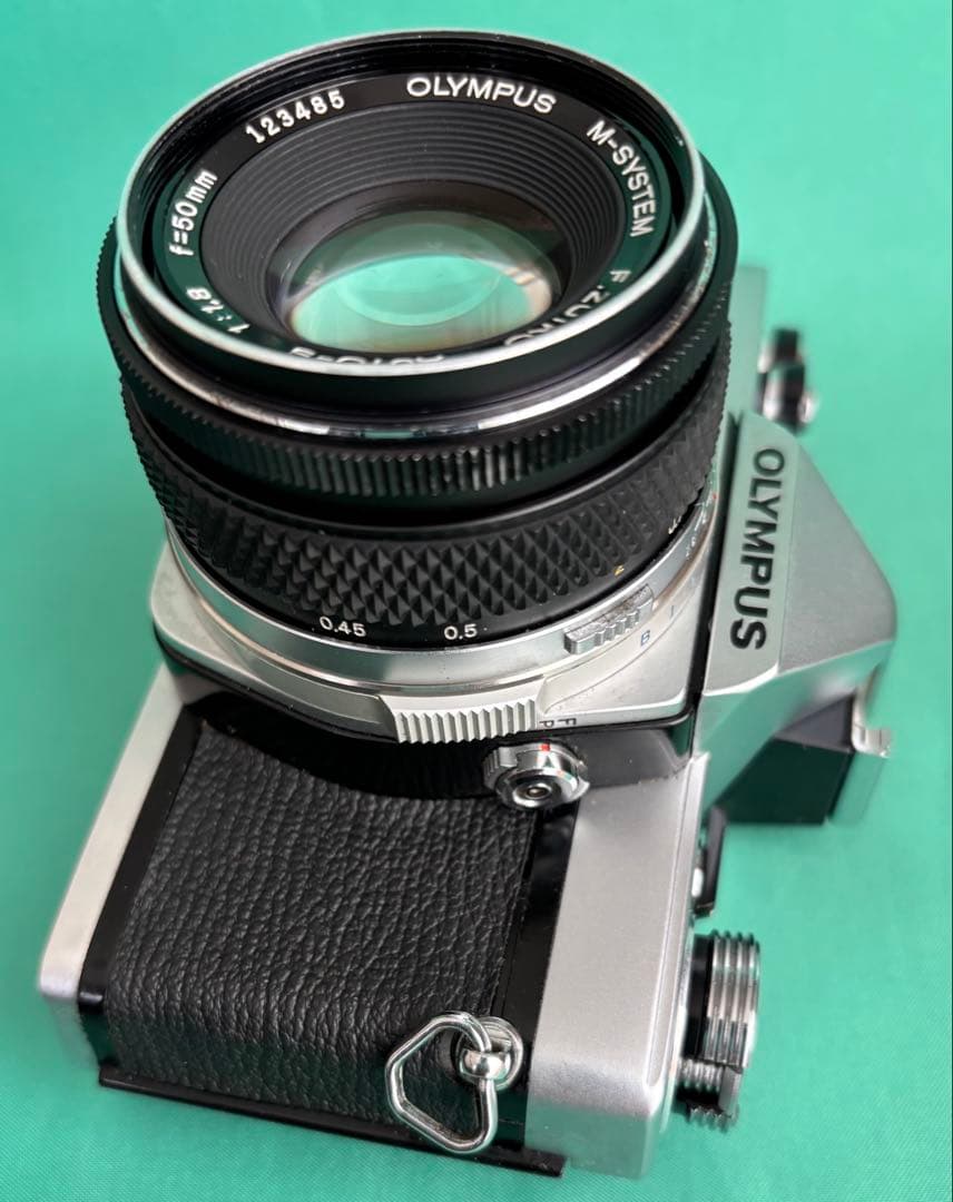 ★ OLYMPUS M-1 (革ケース付) + ★M-SYSTEM 50mm