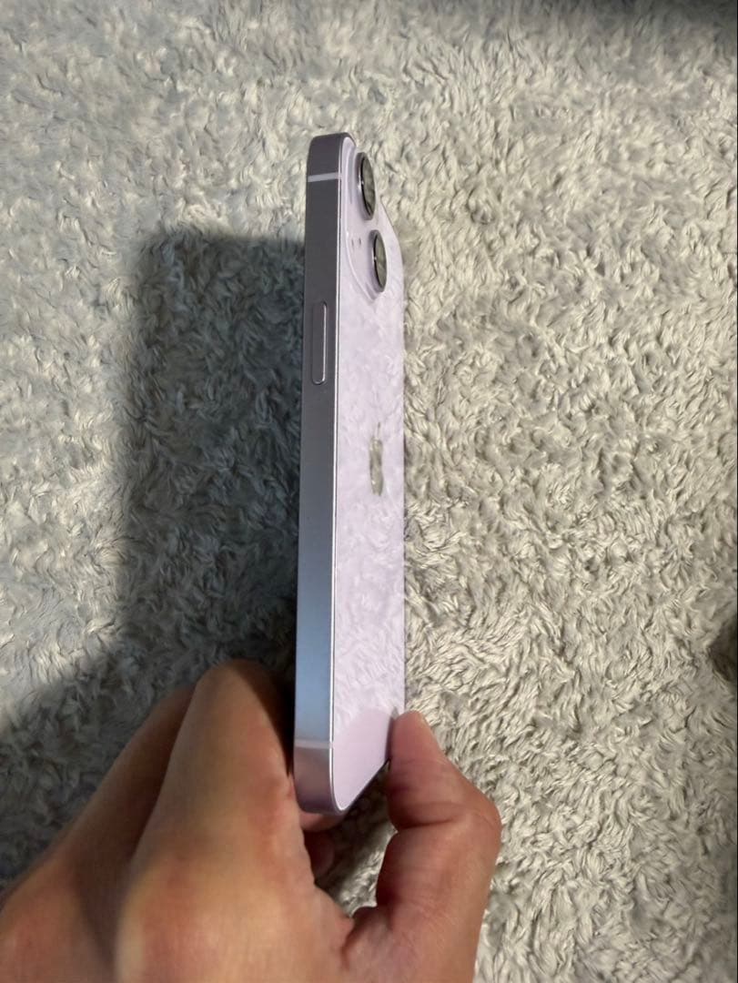 iPhone 14 128GB simフリー　パープル