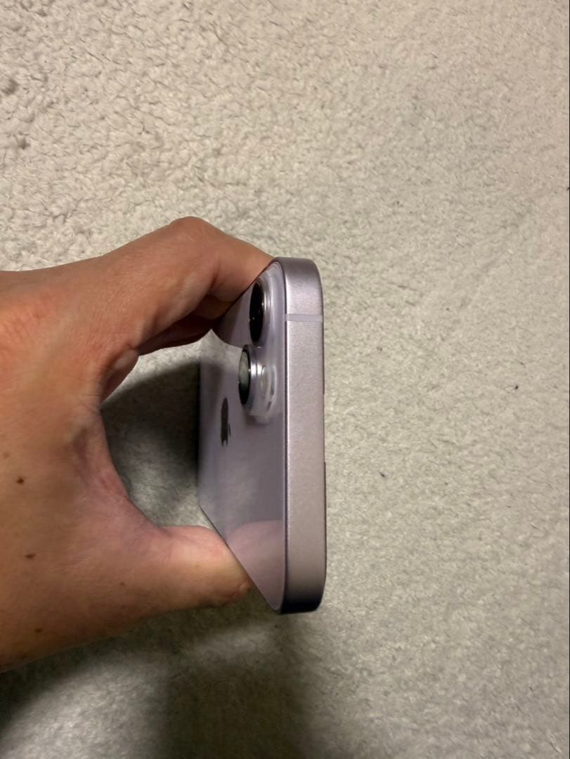 iPhone 14 128GB simフリー　パープル