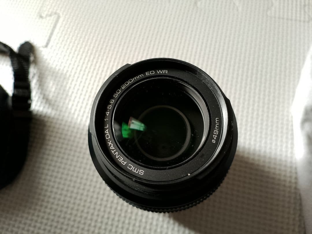 PENTAX デジタル一眼レフ K-50 レンズキット 黒 ジャンク黒死病