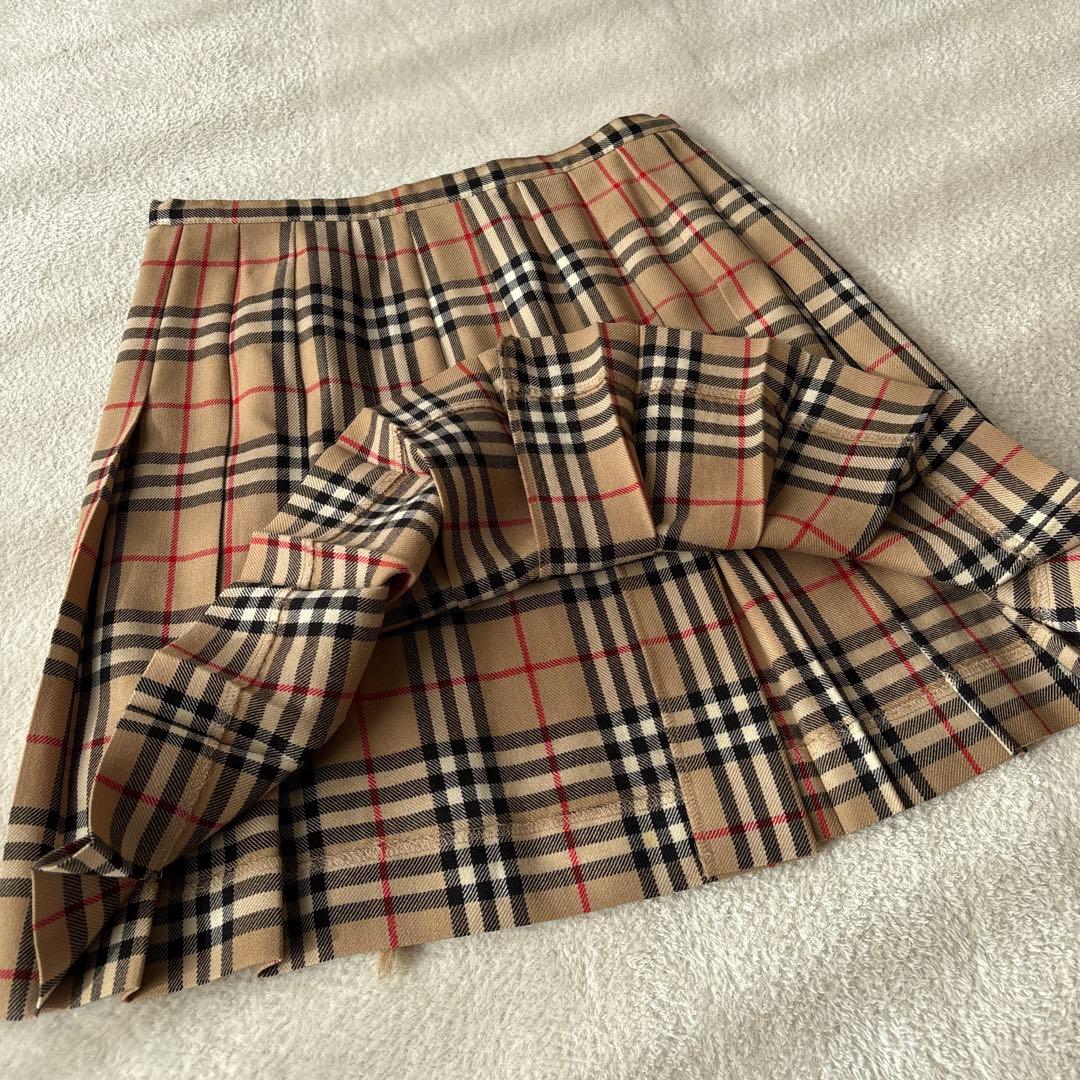 美品⭐︎BURBERRY BLUE lABELノバチェック　巻きスカート36