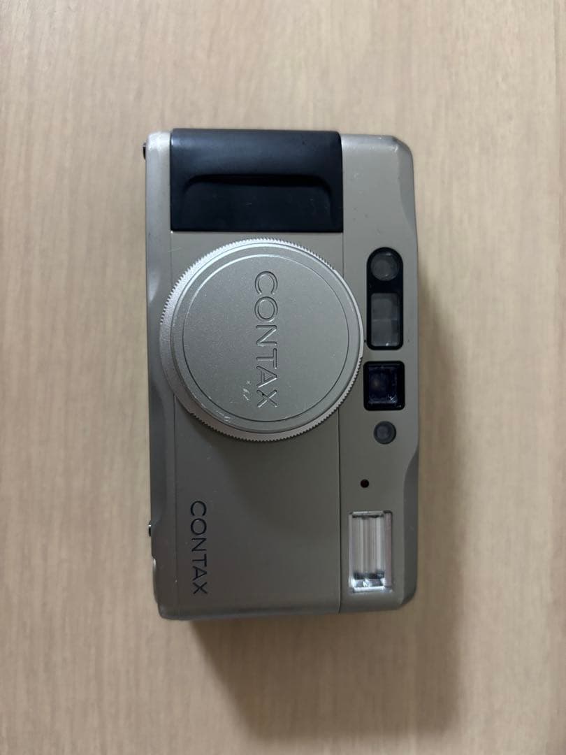 【ジャンク品】CONTAX フィルムカメラ シルバー（値下げ交渉可能！）
