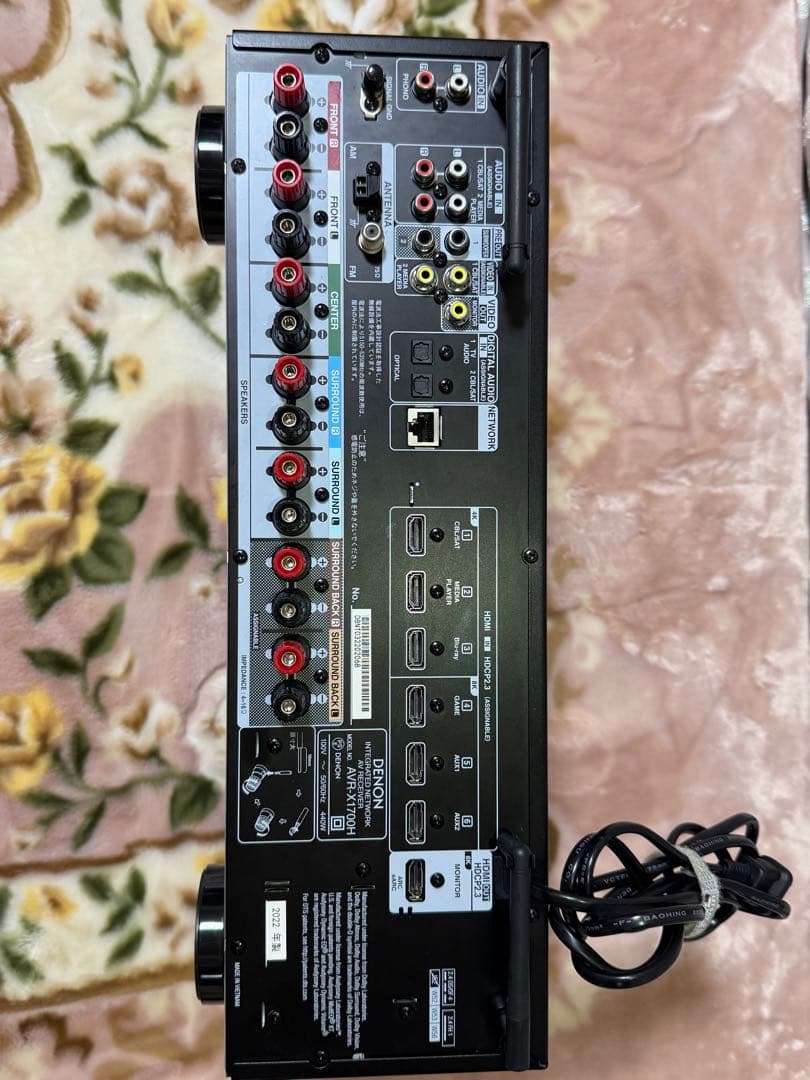 DENON AVアンプDENON AVR-X1700H