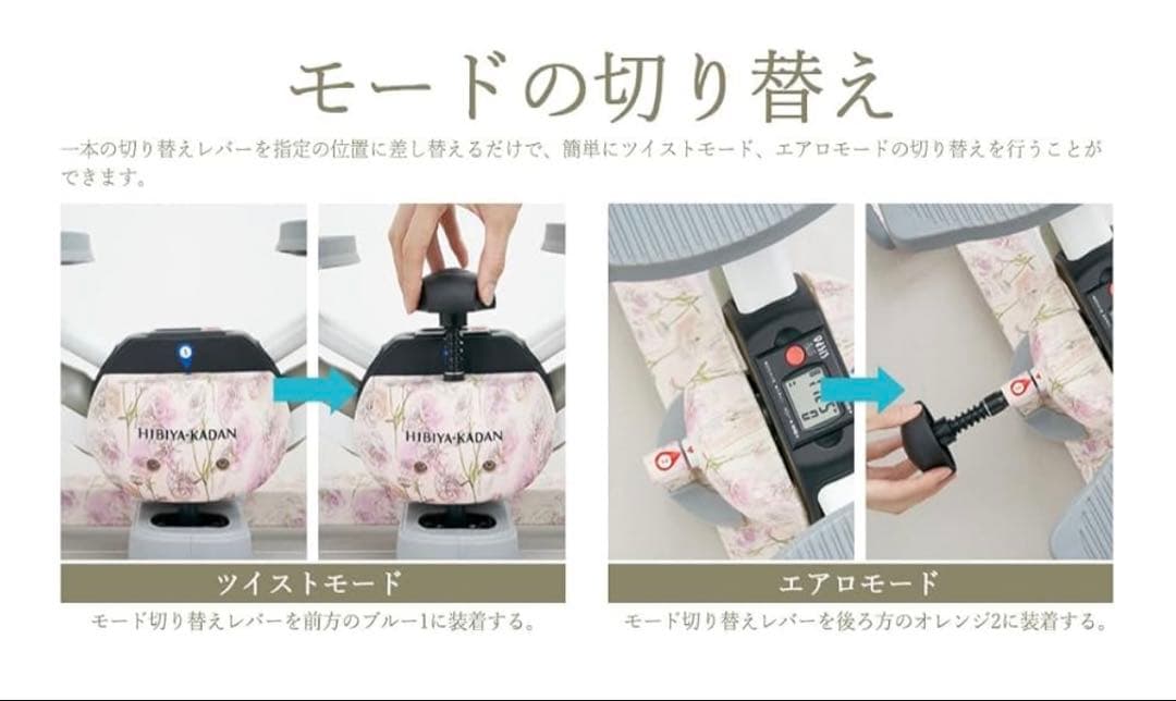 ⭐︎値下げ27日まで⭐︎【ツイストステッパー正規品】エアロ/ツイスト2wayモード