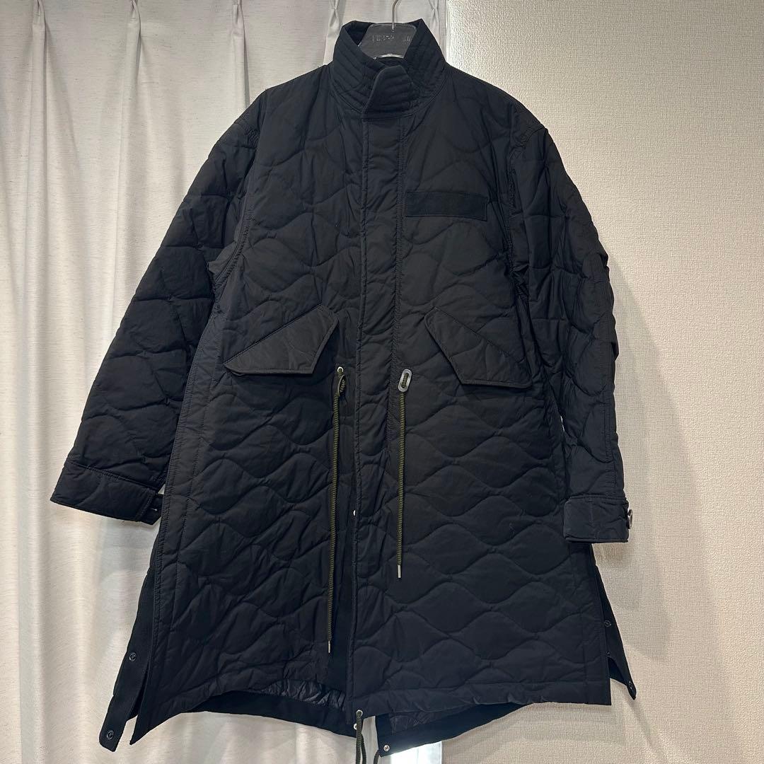 Sacai 22AW Quilted Coat キルティング ロングコート