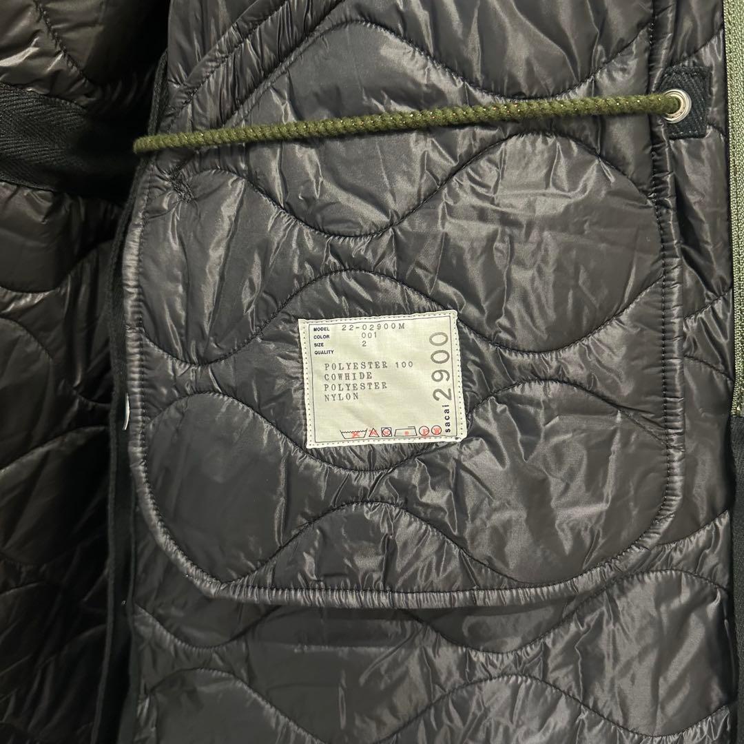 Sacai 22AW Quilted Coat キルティング ロングコート