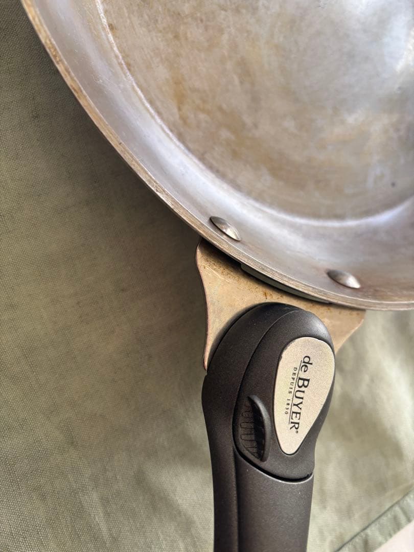 【最終値下げ】de Buyer デバイヤー鉄フライパン28cm/20cm セット