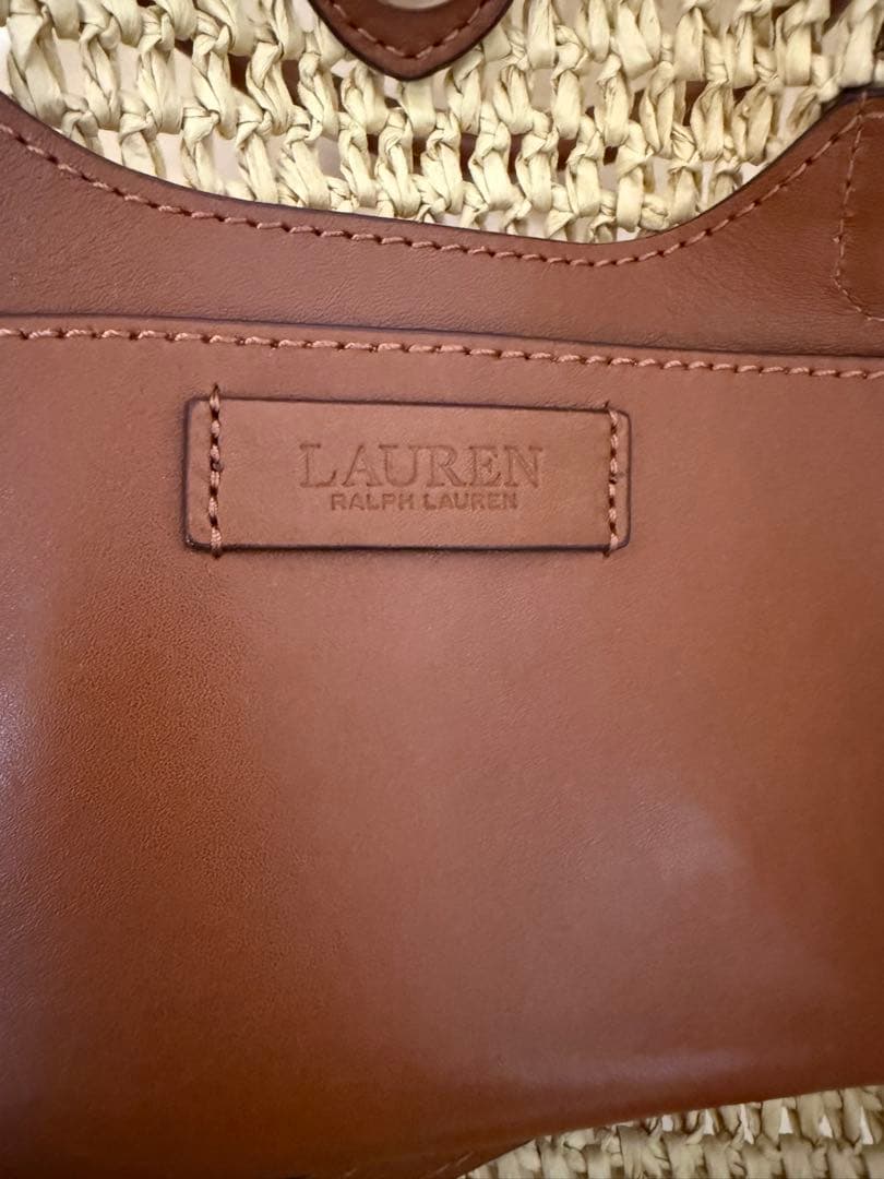 ラルフローレン カゴバック　ショルダーバッグ　2way 美品