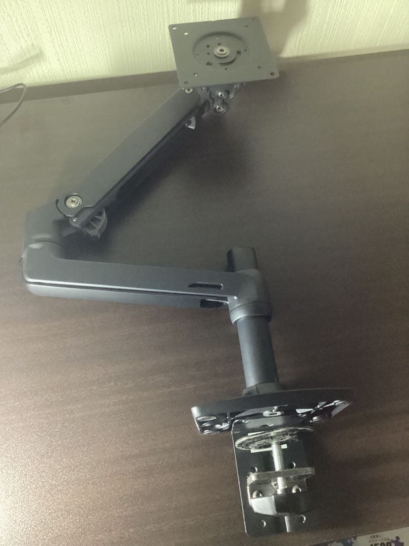 ブラック モニターアーム デスククランプ式ERGOTRON エルゴトロン