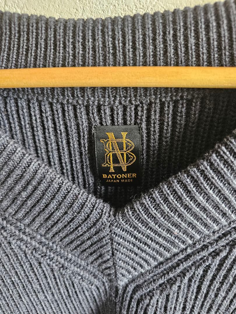 BATONER バトナー ベスト ウール サイズ2
