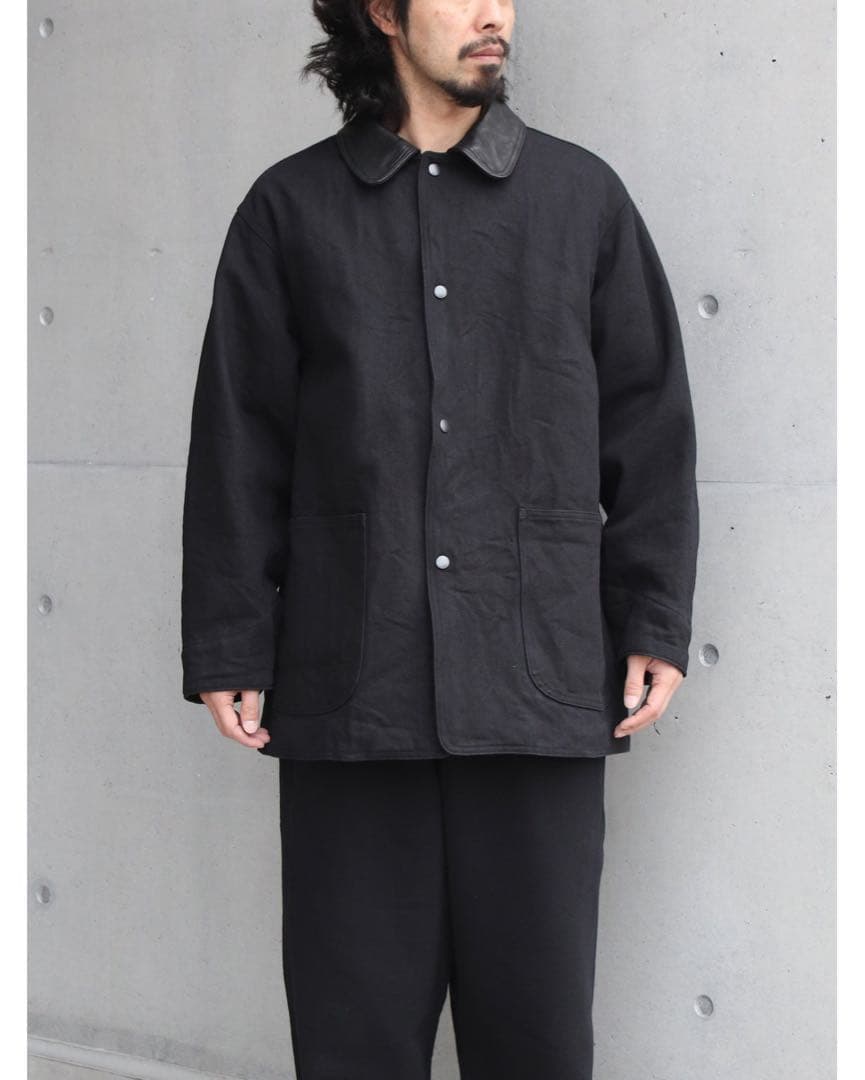 comoli デニムレザーワークジャケット　25AW
