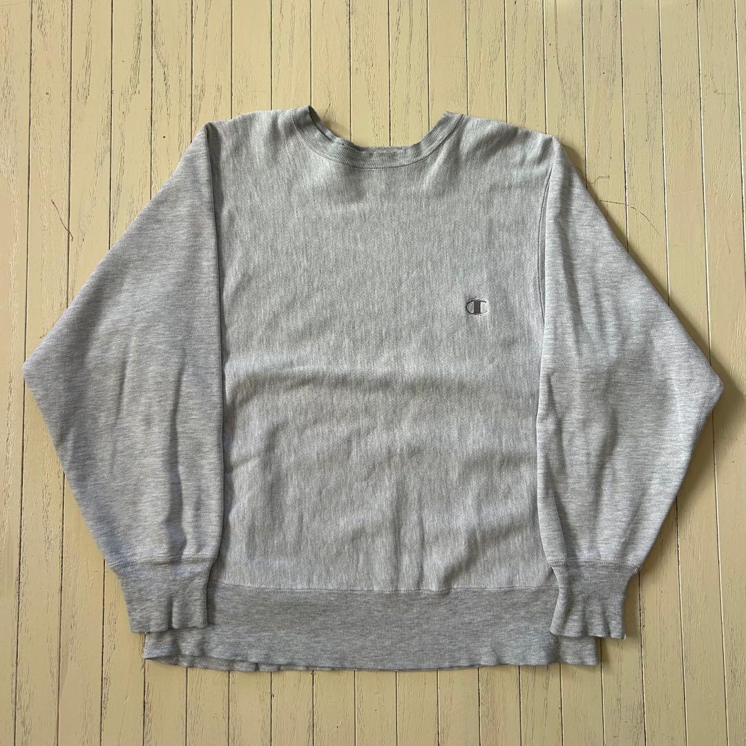 希少 袖目無し Champion リバースウィーブ 80s トリコタグ USA製
